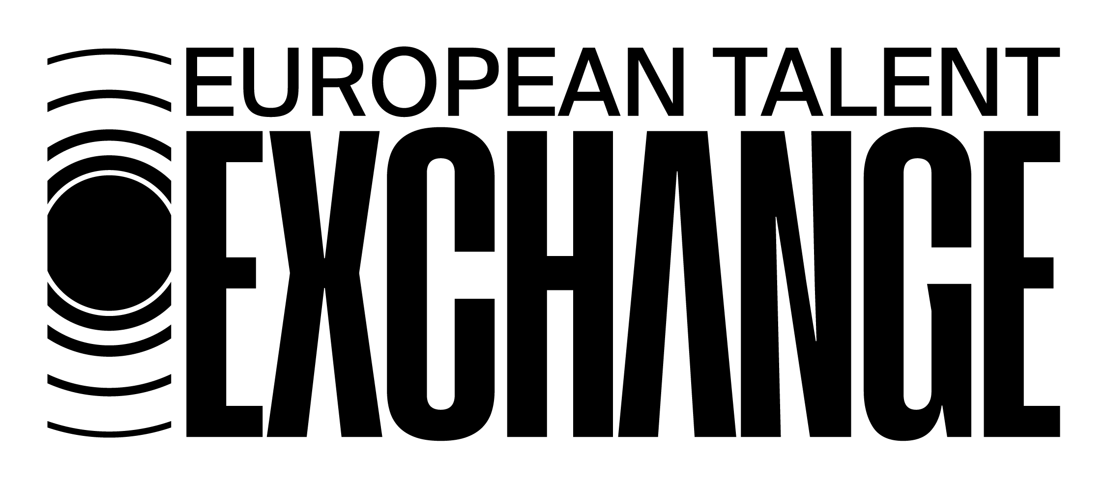 Dies ist das Logo des European Talent Exchange, einem Musiker*innen-Austauschprogramm innerhalb Europas.