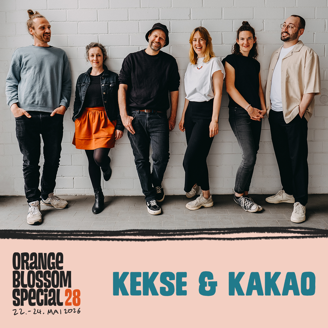 KEKSE UND KAKAO OBS 28 Esther Kohl Dies ist das Foto der Band KEKSE & KAKAO, Credit Esther Kohl.
